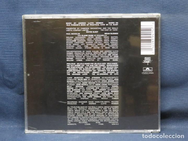 CDs de m&uacute;sica: Andrew Lloyd Webber - Highlights From Cats - CD - Foto 2