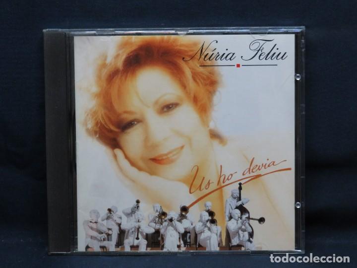 CDs de m&uacute;sica: NURIA FELIU - US HO DEVIA - CD - Foto 1