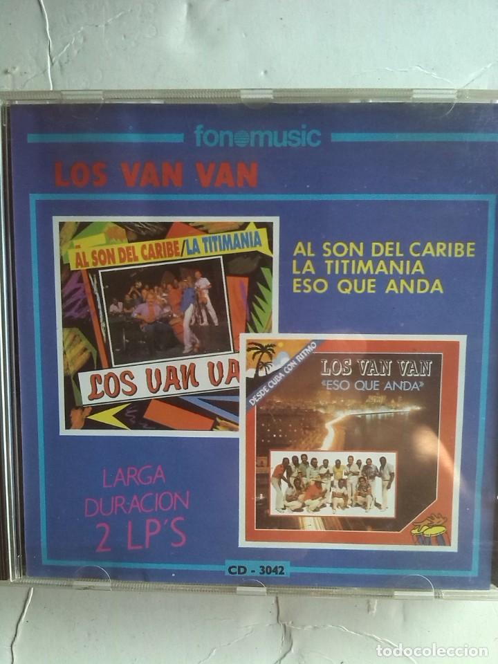 CDs de m&uacute;sica: LOS VAN VAN - 2 DISCOS EN 1 CD - Foto 1