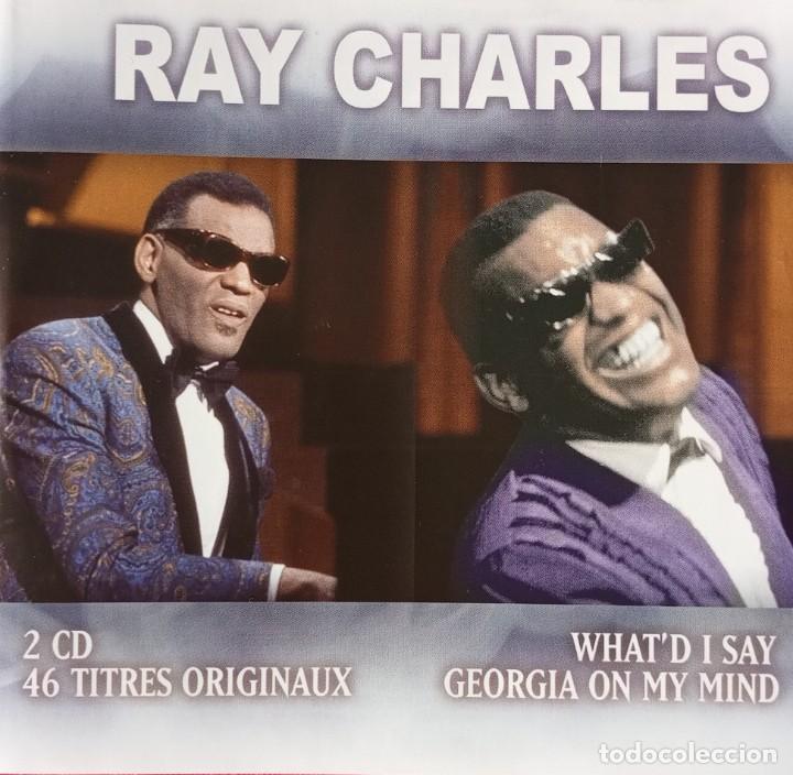 CDs de m&uacute;sica: RAY CHARLES - 46 Titres Originaux - 2CD - Foto 1