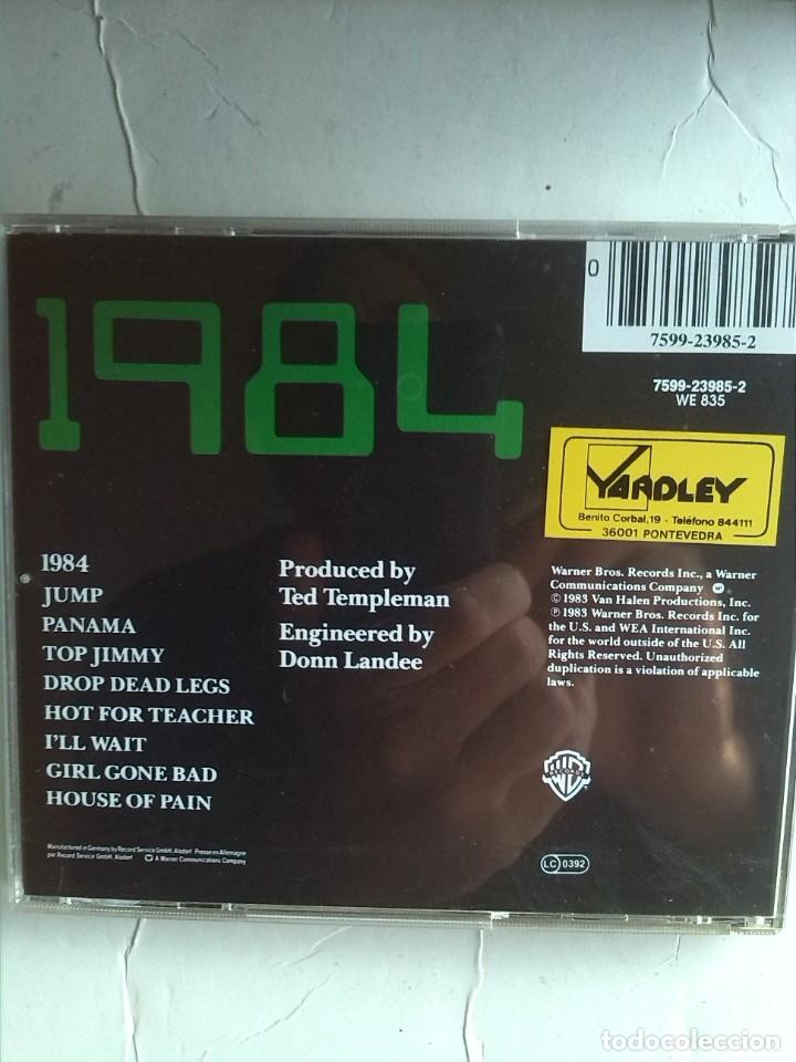 CDs de m&uacute;sica: VAN HALEN - MCMLXXXIV - Foto 2