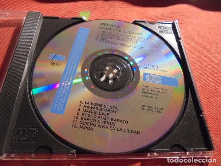 CDs de m&uacute;sica: RAR CD. MECANO. QUERIDOS MECANO. 12 TRACKS - Foto 2