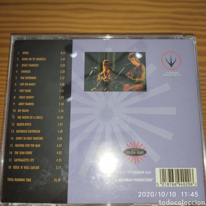 CDs de m&uacute;sica: Cd - David Bowie &rdquo;Santa Monica 72&rdquo; - Foto 2