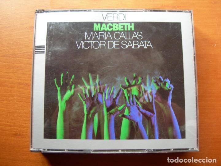 CDs de m&uacute;sica: MACBETH / VICTOR DE SABATA / 2 CDS + LIBRETTO - Foto 1