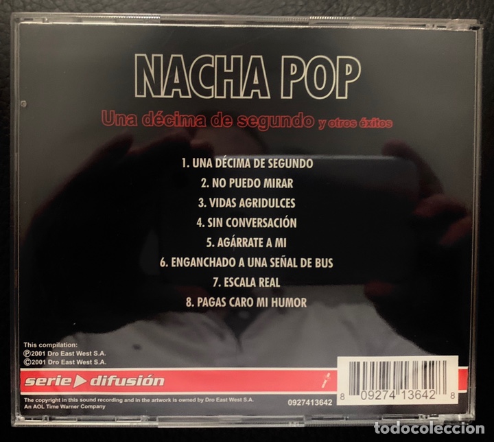 CDs de m&uacute;sica: Nacha pop. Una Decima de segundo... CD. - Foto 2
