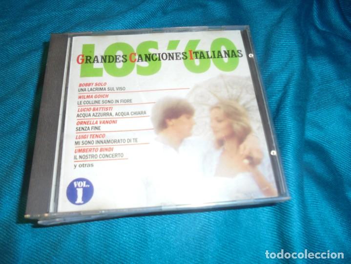 Music CDs: LOS A&Ntilde;OS 60. GRANDES CANCIONES ITALIANAS. VOL. 1. CD. IMPECABLE