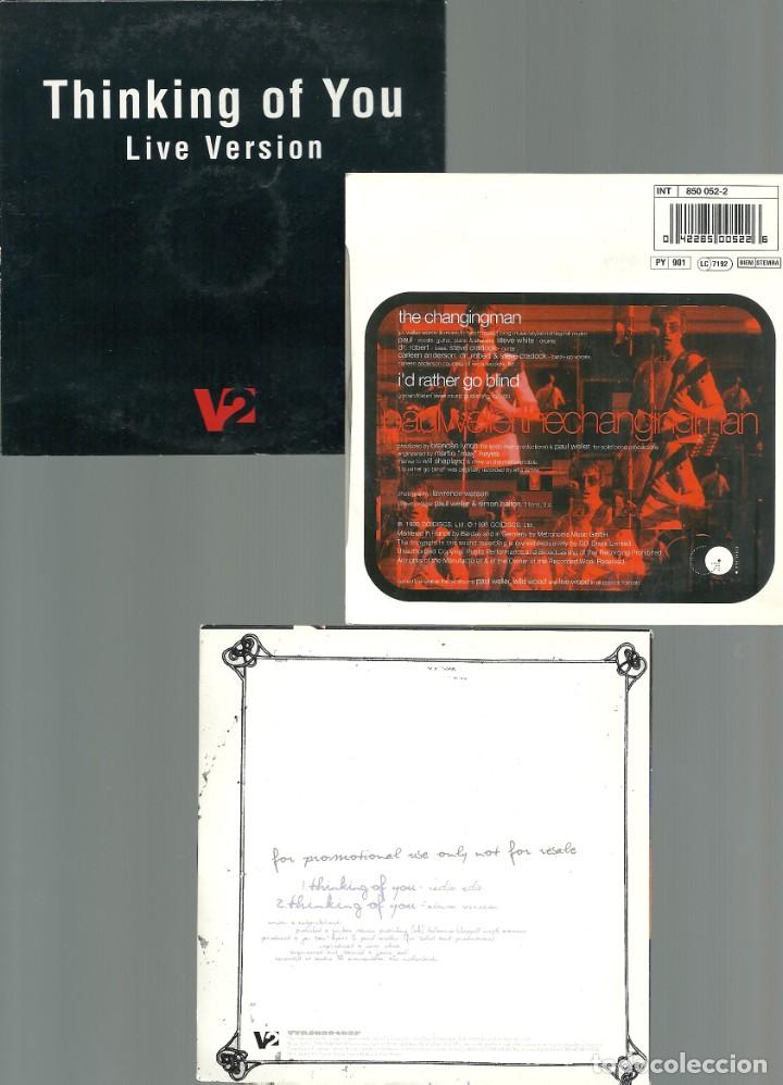 CDs de m&uacute;sica: Paul Weller - Lote 3 CD single - Foto 2