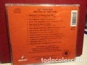 CDs de m&uacute;sica: CD BEN WEBSTER : SEE YOU AT THE FAIR - Foto 2