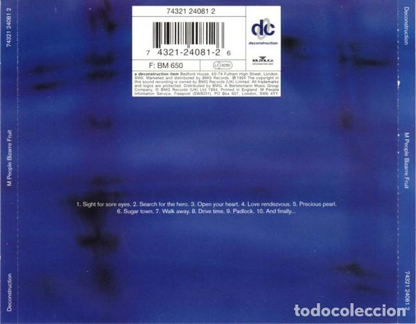 CDs de m&uacute;sica: M People - Bizarre Fruit - Foto 2