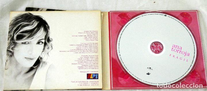 CDs de m&uacute;sica: CD Ana Torroja : Fr&aacute;gil, BMG 2003, REF. 74321960232 - Foto 2