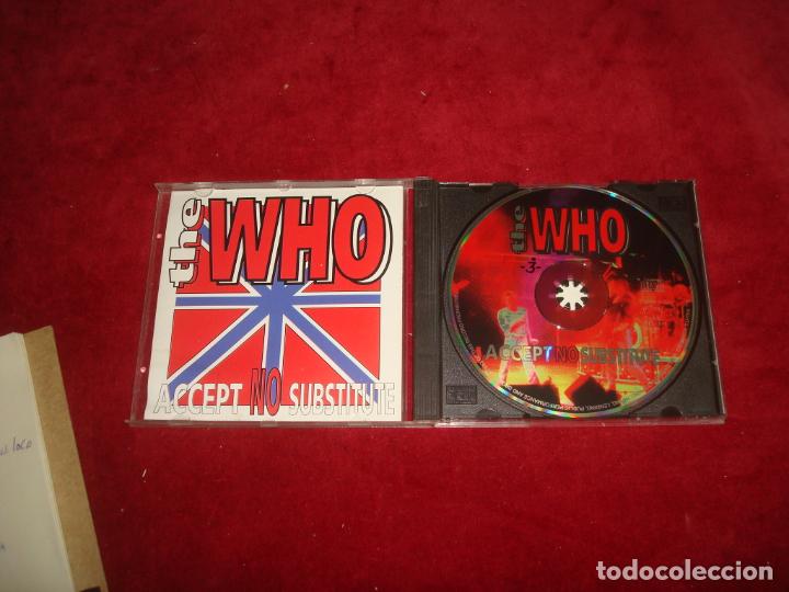 CDs de m&uacute;sica: the who accept no substitute - Foto 2