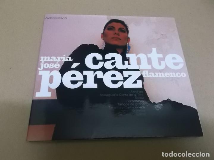 CD di Musica: MARIA JOSE PEREZ (CD) CANTE FLAMENCO A&Ntilde;O 2008 - DIGIPACK