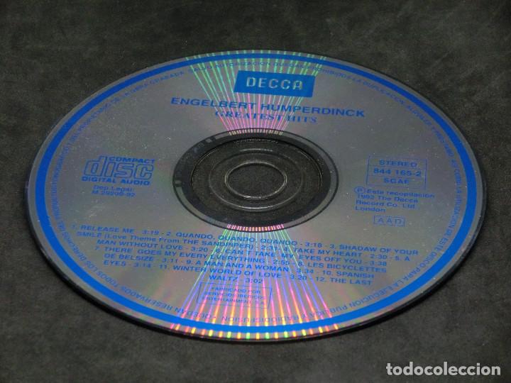 CDs de m&uacute;sica: CD - ENGELBERT HUMPERDINCK - GREATEST HITS - 1992 - Foto 5