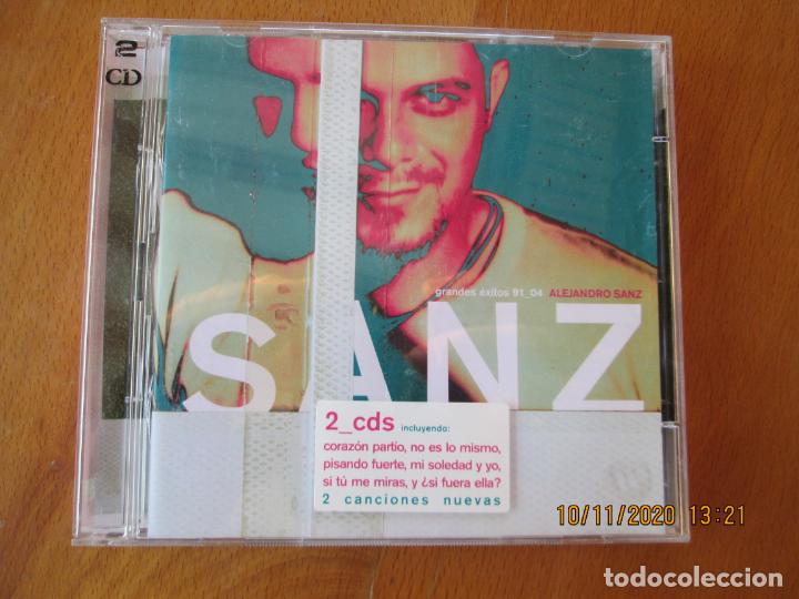 CDs de m&uacute;sica: ALEJANDRO SANZ - GRANDES EXITOS 2 CD,S -1991-2004 - Foto 1