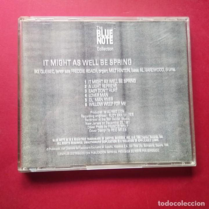 CDs de m&uacute;sica: Ike Quebec &ndash; It Might As Well Be Spring cd Cool Jazz - Foto 3