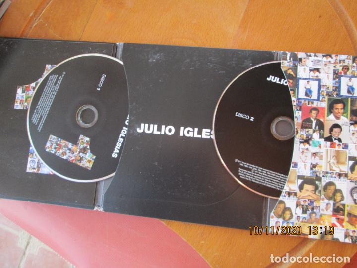 CDs de m&uacute;sica: JULIO IGLESIAS - 1- 2 CD + LIBRETO - Foto 2
