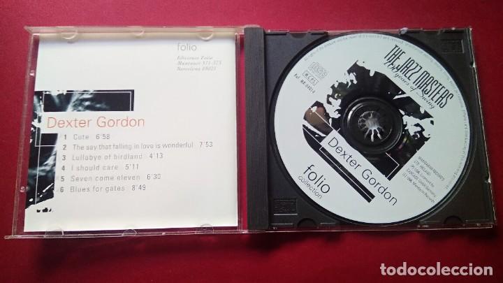 CDs de m&uacute;sica: DEXTER GORDON - THE JAZZ MASTERS - CD FOLIO - Foto 2
