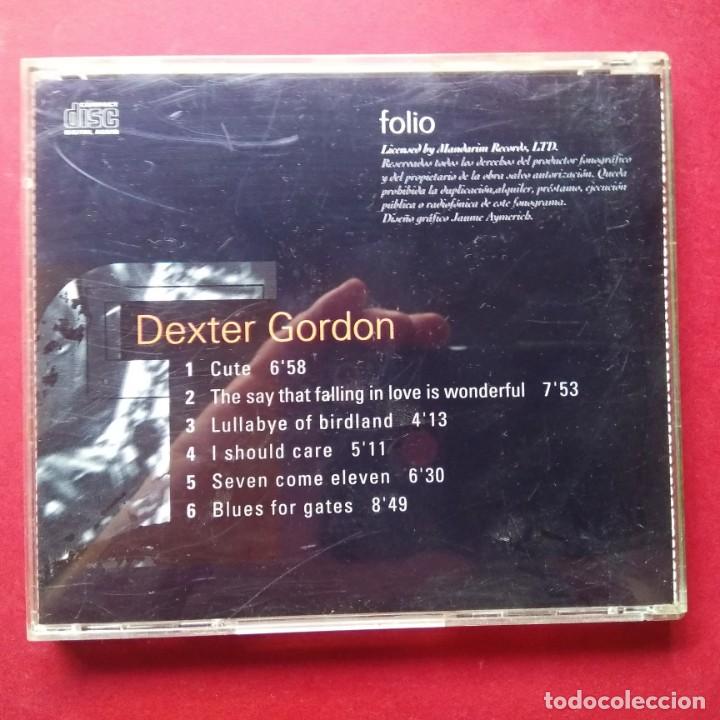 CDs de m&uacute;sica: DEXTER GORDON - THE JAZZ MASTERS - CD FOLIO - Foto 3