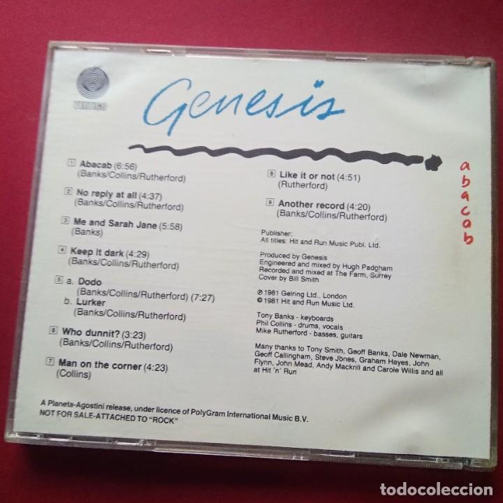 CDs de m&uacute;sica: GENESIS - ABACAB - CD VERTIGO - Foto 3