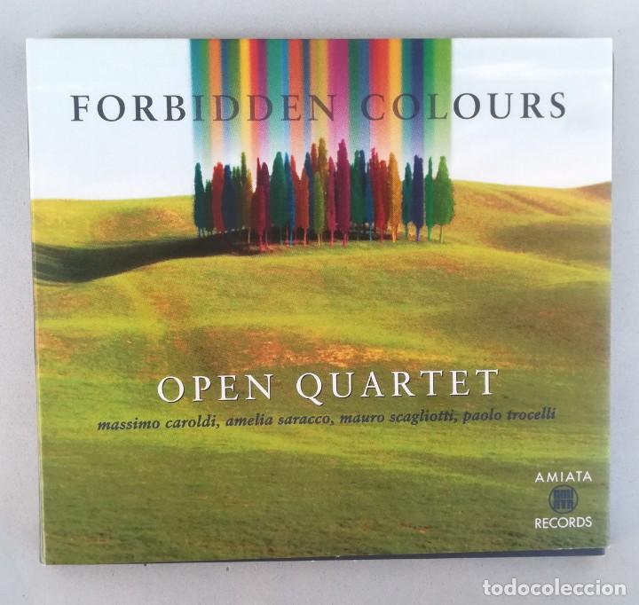 CDs de m&uacute;sica: FORBIDDEN COLOURS &ndash; OPEN QUARTET - Foto 1