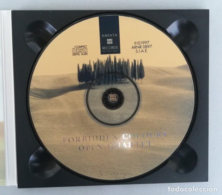 CDs de m&uacute;sica: FORBIDDEN COLOURS &ndash; OPEN QUARTET - Foto 4