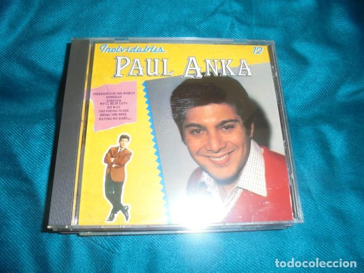 CDs de m&uacute;sica: INOLVIDABLES. VOL 12 : PAUL ANKA. . CD. IMPECABLE - Foto 1