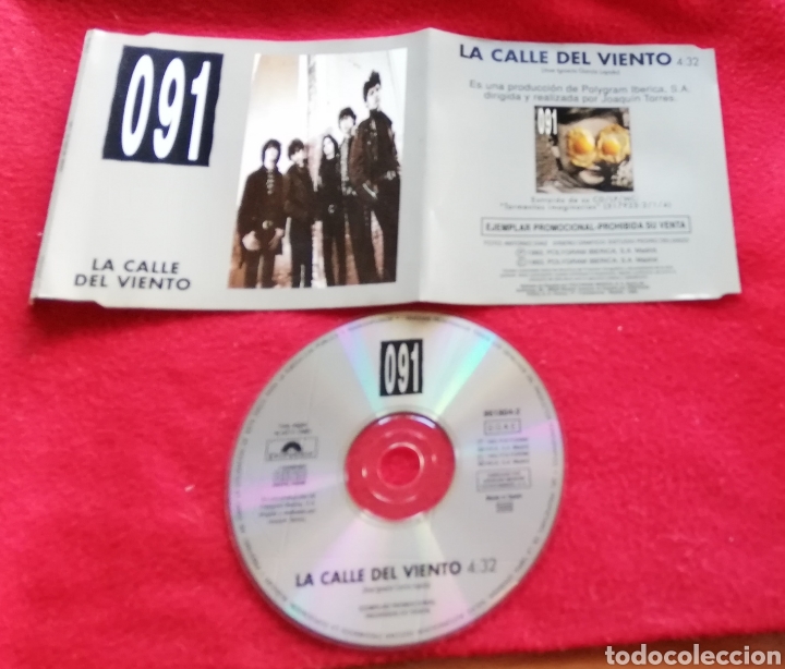 CDs de m&uacute;sica: 091 - LA CALLE DEL VIENTO - CD SINGLE - RARO - Foto 1