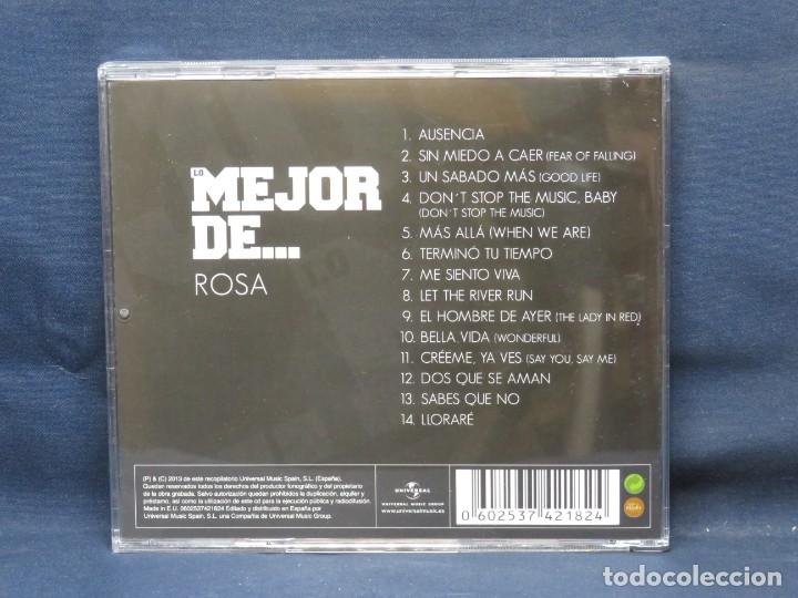 CDs de m&uacute;sica: ROSA - LO MEJOR DE... ROSA - CD - Foto 2