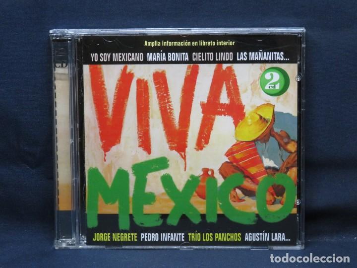 CDs de m&uacute;sica: VARIOS - VIVA MEXICO - 2 CD - Foto 1