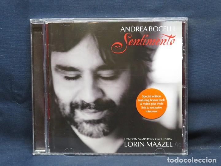 CDs de m&uacute;sica: ANDREA BOCELLI - SENTIMIENTO - CD - Foto 1