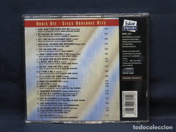 CDs de m&uacute;sica: DORIS DAY - SINGS BROADWAY HITS - CD - Foto 2