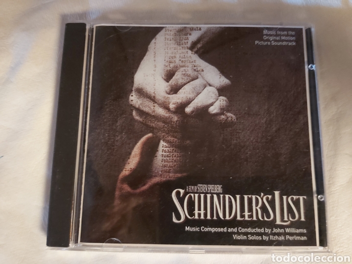 CDs de m&uacute;sica: Banda sonora SCHINDLERS LIST. - Foto 1