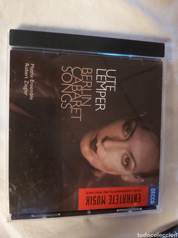CDs de m&uacute;sica: UTE LEMPER. BERLIN CABARET SONGS. - Foto 1