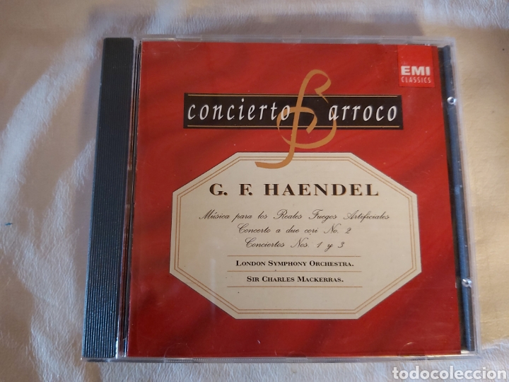 CDs de m&uacute;sica: HAENDEL. CONCIERTO BARROCO. - Foto 1