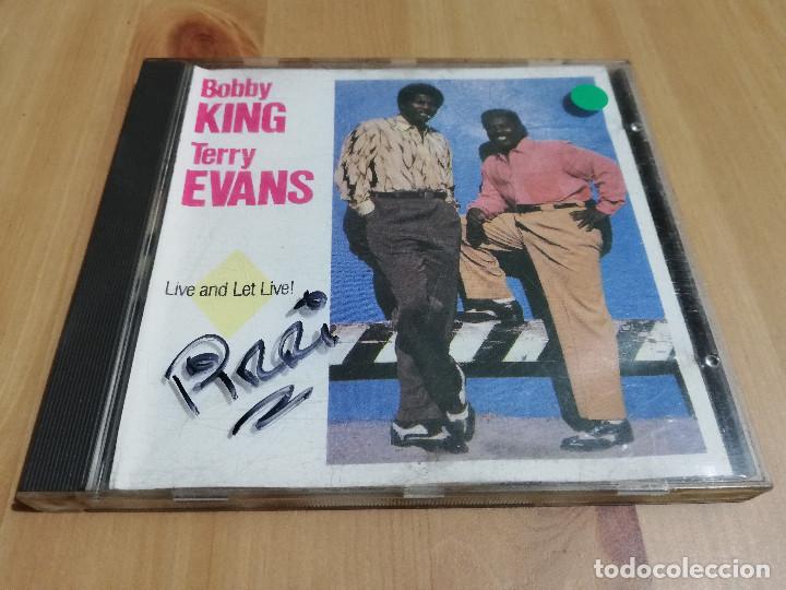 CDs de m&uacute;sica: LIVE AND LET LIVE! (BOBBY KING & TERRY EVANS) CD - Foto 1