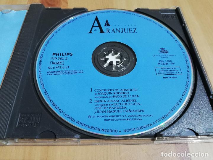 CDs de m&uacute;sica: PACO DE LUC&Iacute;A: CONCIERTO DE ARANJUEZ (CD) - Foto 2