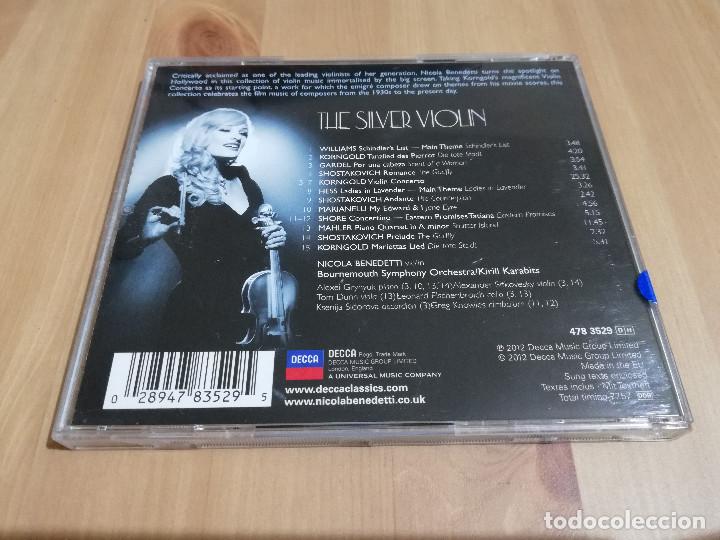 CDs de m&uacute;sica: NICOLA BENEDETTI. THE SILVER VIOLIN (CD) - Foto 3