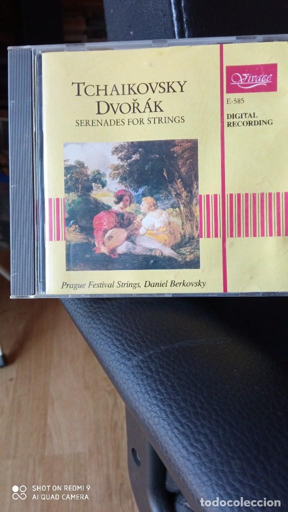 CDs de m&uacute;sica: Tchaikovsky Dvorak - Serenades for strings - Foto 1