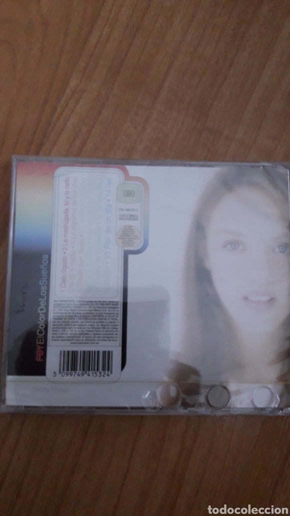 CDs de m&uacute;sica: FEY. EL COLOR DE LOS SUE&Ntilde;OS. A&Uacute;N RETRACTILADO - Foto 2