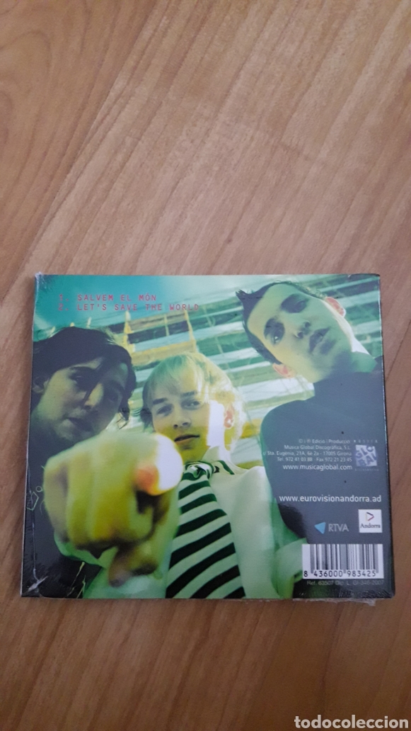 CDs de m&uacute;sica: ANONYMOUS. SALVEM EL MON. A&Uacute;N RETRACTILADO - Foto 2