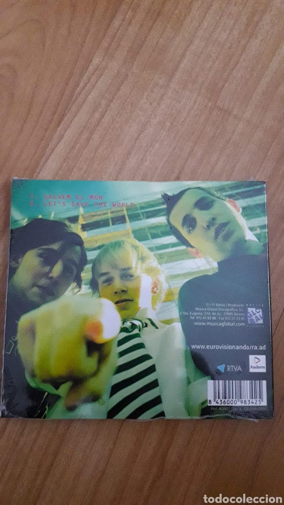 CDs de m&uacute;sica: ANONYMOUS. SALVEM EL MON. A&Uacute;N RETRACTILADO - Foto 2