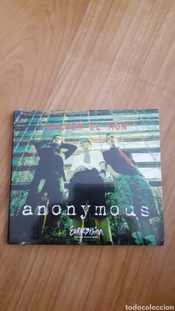 CDs de m&uacute;sica: ANONYMOUS. SALVEM EL MON. A&Uacute;N RETRACTILADO - Foto 1