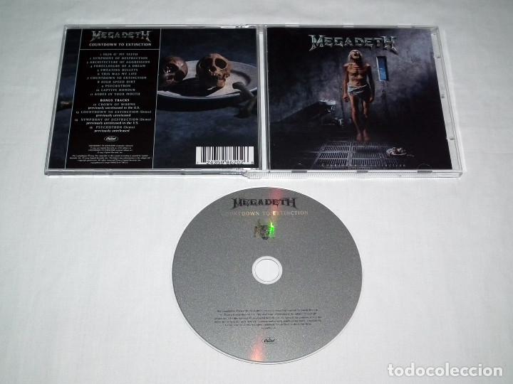 CDs de m&uacute;sica: CD MEGADETH - COUNTDOWN TO EXTINCTION - Foto 2