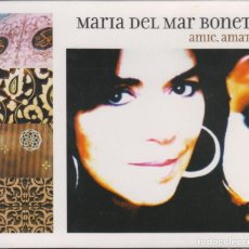 CDs de Música: MARIA DEL MAR BONET CD AMIC AMAT 2004 PICAP. Lote 221169028