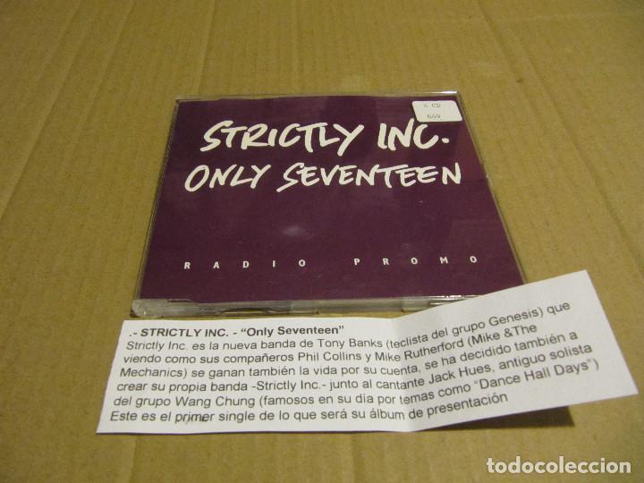 CDs de m&uacute;sica: STRICTLY INC. / ONLY SEVENTEEN CD CADENA 100 - Foto 1