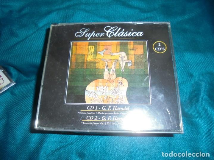 CDs de m&uacute;sica: SUPER CLASICA. HAENDEL. 2 CD&acute;S. IMPECABLE - Foto 1