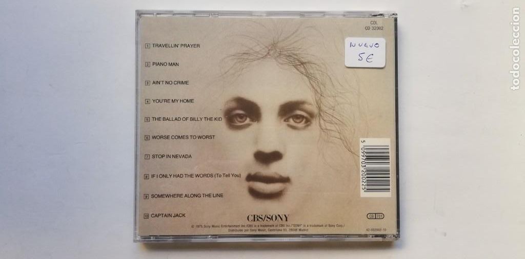 CDs de m&uacute;sica: C1- BILLY JOEL PIANO MAN - CD (DISCO NUEVO) - Foto 2