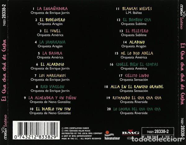 CDs de m&uacute;sica: El Cha cha ch&aacute; de Cuba - Varios interpretes - Foto 4