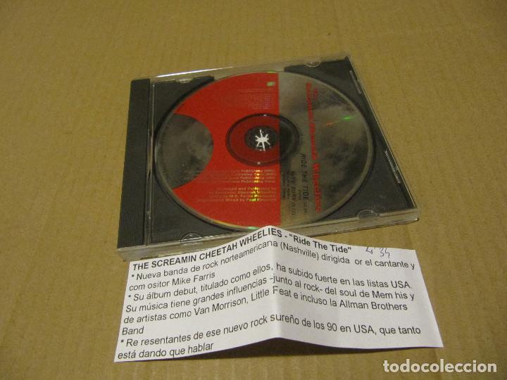 CDs de m&uacute;sica: The Screamin' Cheetah Wheelies &ndash; Ride The Tide CD CADENA 100