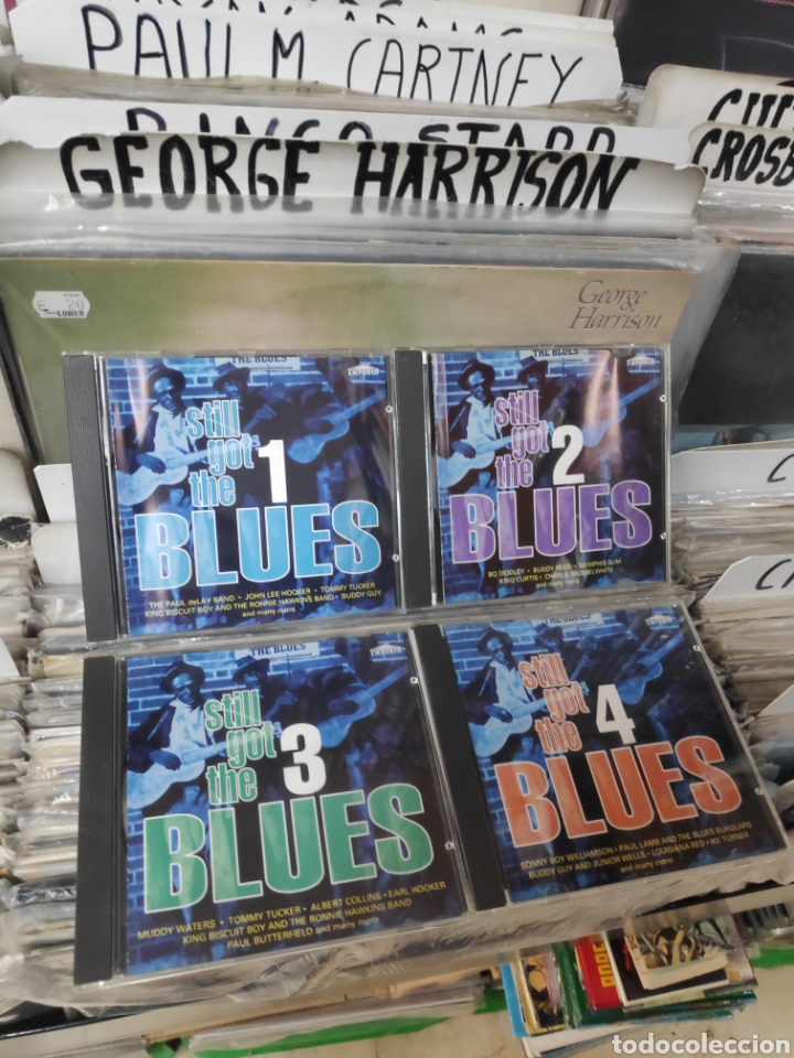 CDs de m&uacute;sica: still got the blues 4 CDs - Foto 1